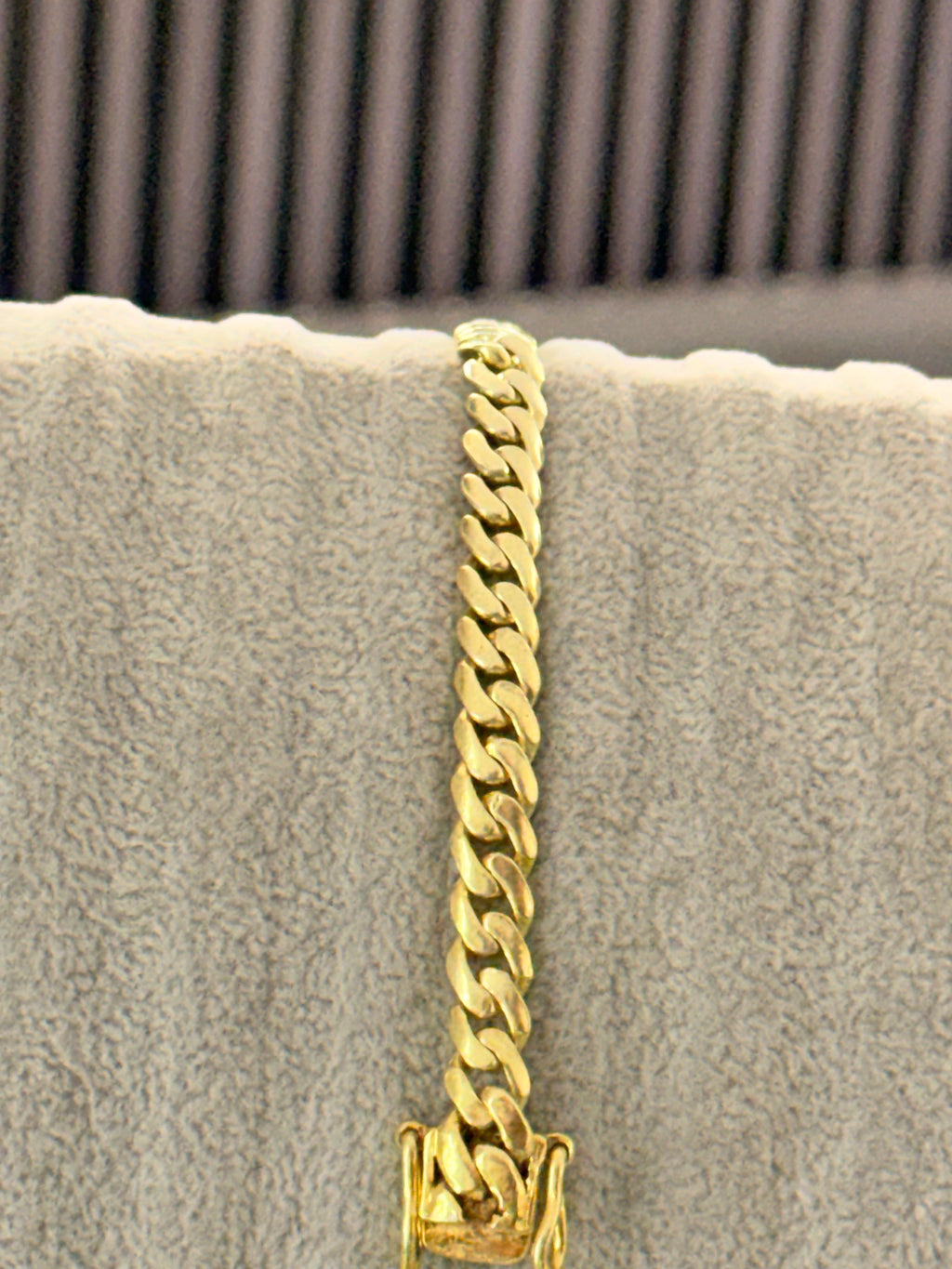 Pulsera Cubana 8mm: Plata Pura