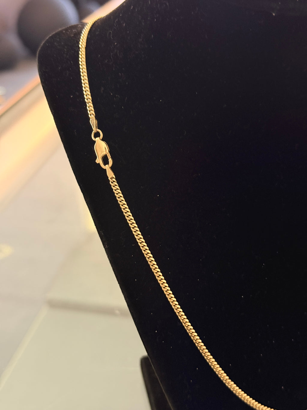 Cubana Sólida 3mm 14k