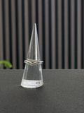 Pointed solo ring