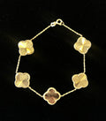 Trebol Bracelet 14K