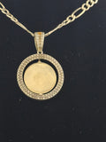 Pendant doble retrato