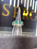 Sortija de Eternidad "Mint Emerald"