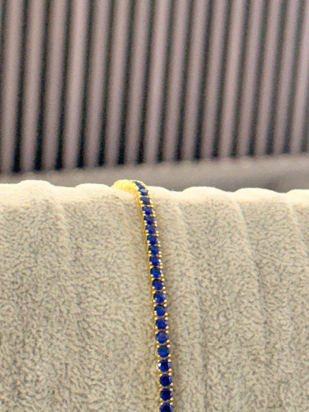 Royal Blue Tennis Bracelet 4mm