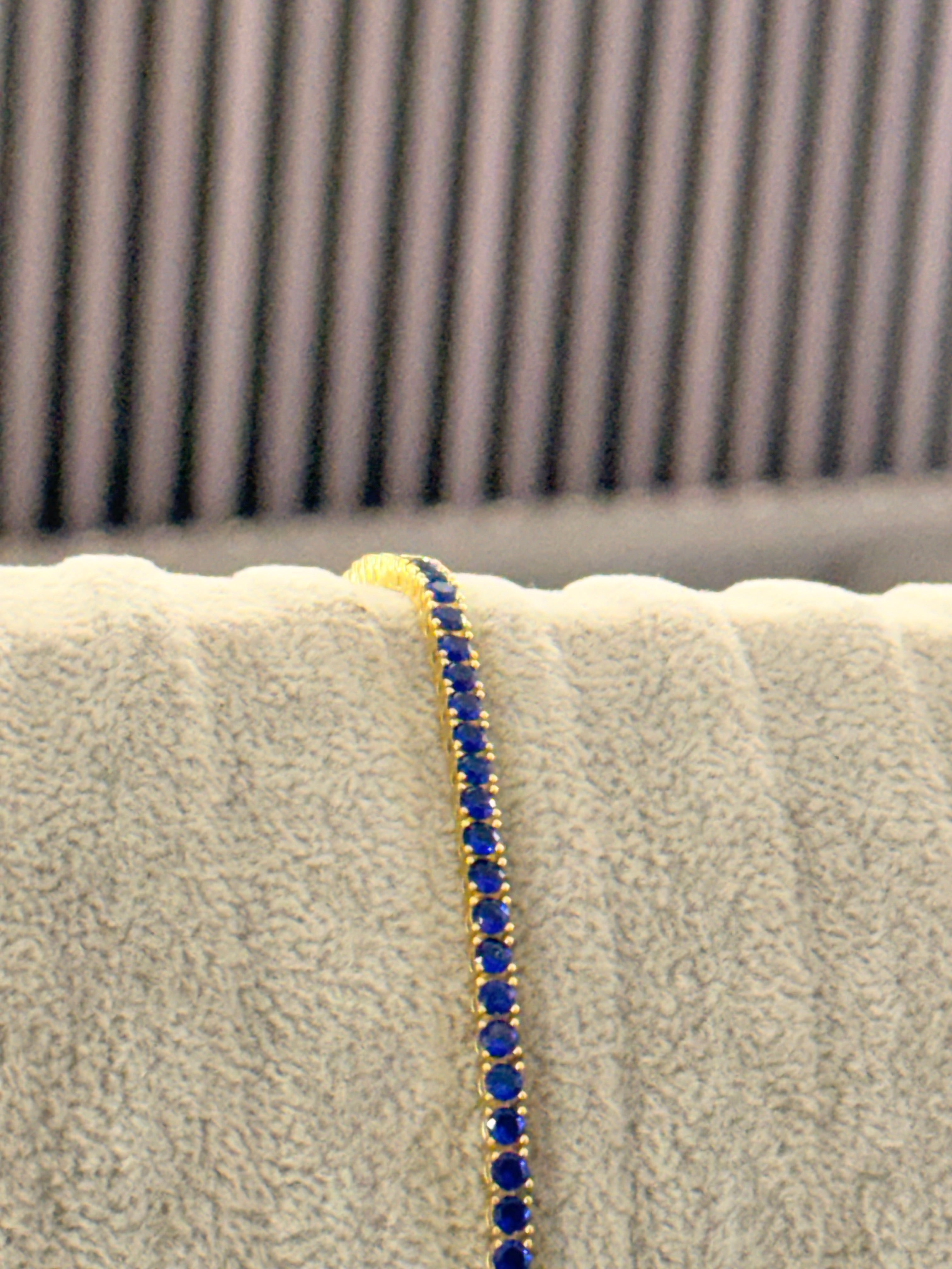 Royal Blue Tennis Bracelet 4mm
